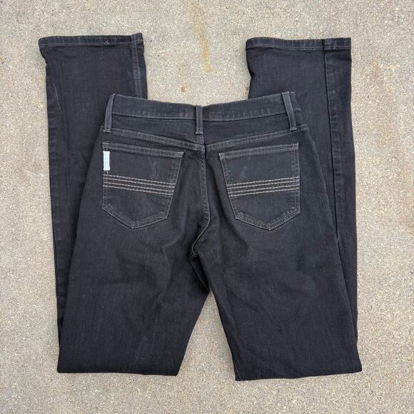 Cinch Black 27x36 Silver Label Mid Rise Slim Fit Straight Leg Jeans MB98034012 - Picture 1 of 8